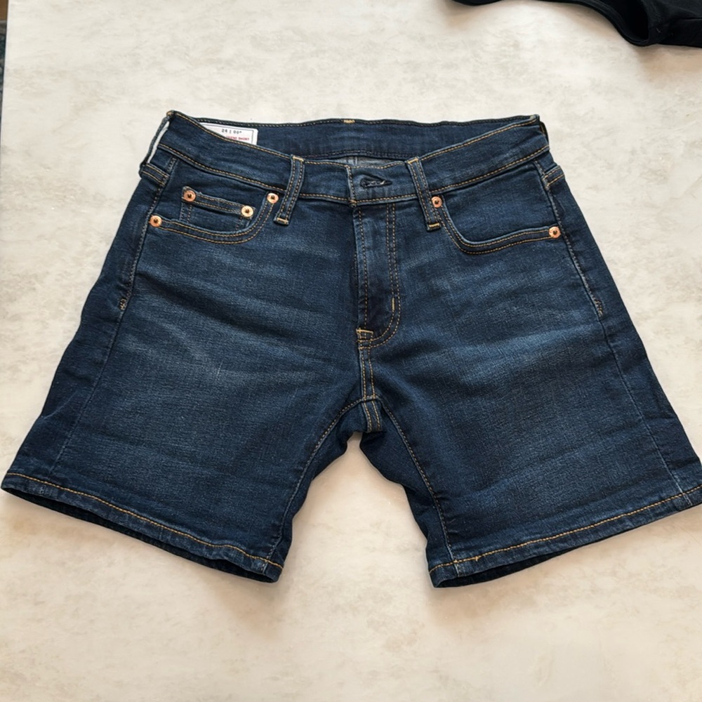 Gap mid rise jean shorts